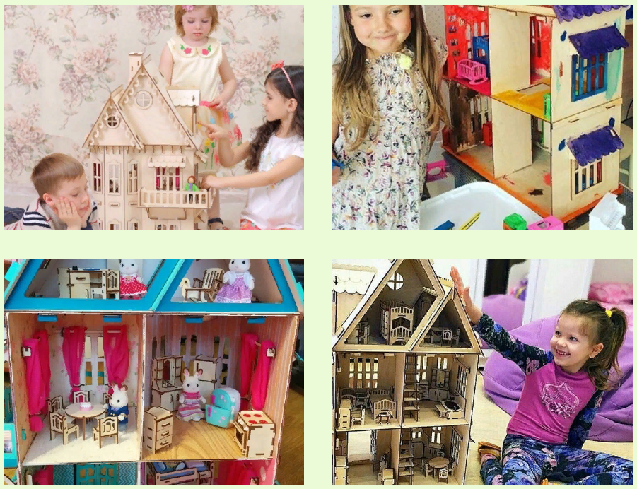 Игрушка для девочек кукольный чудо-домик с мебелью, отзывы