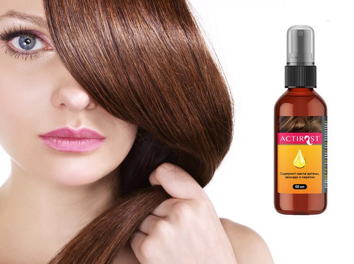 ActiRost двухфазный спрей для волос: эффект ламинирования без салонных процедур!