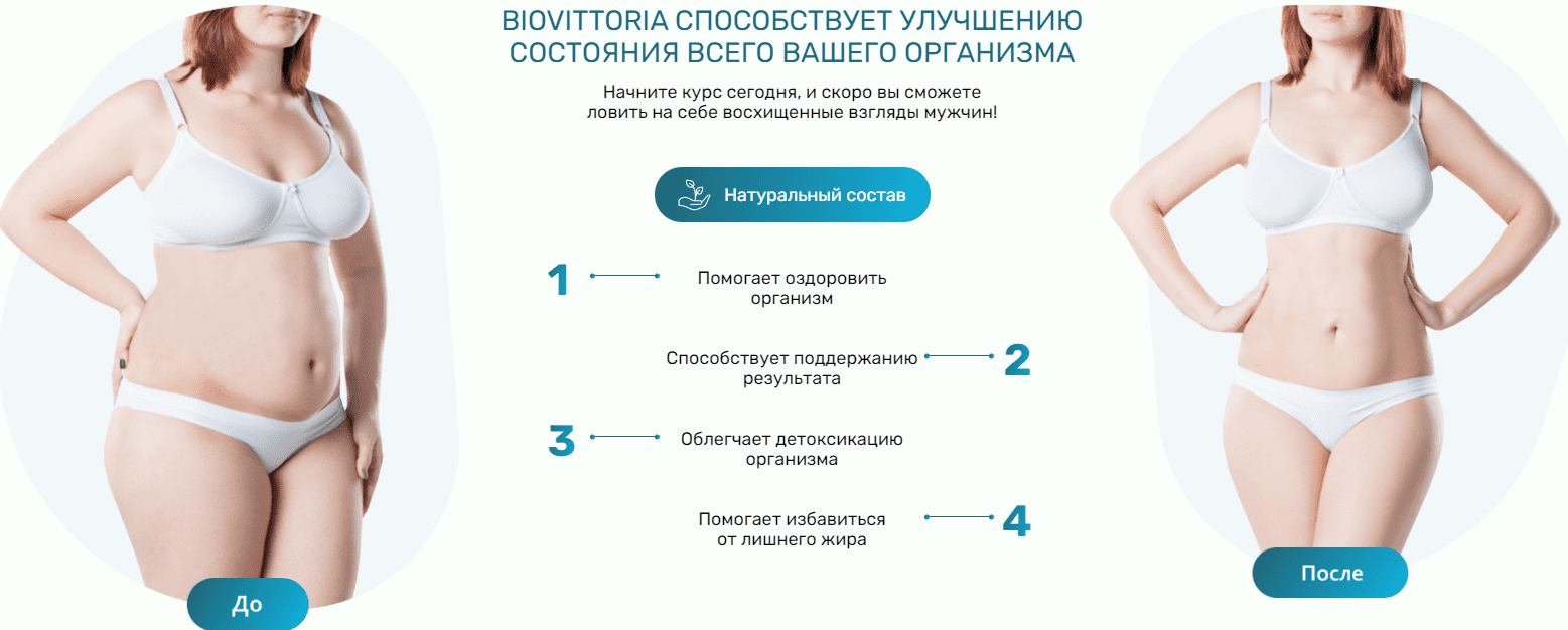 BioVittoria поможет похудеть
