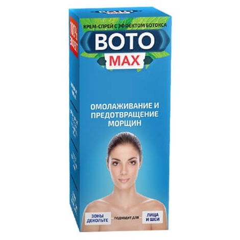 Botomax крем-спрей с эффектом ботокса