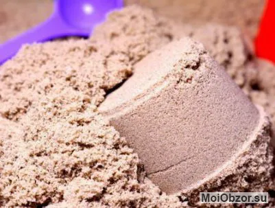 Песочница домашняя с кинетическим песком