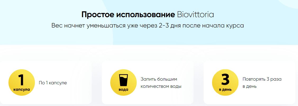инструкция применения Biovittoria