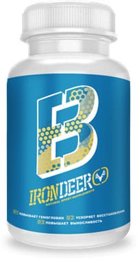 капсулы Irondeer B для повышения гемоглобина