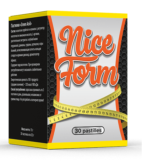 пастилки Nice Form