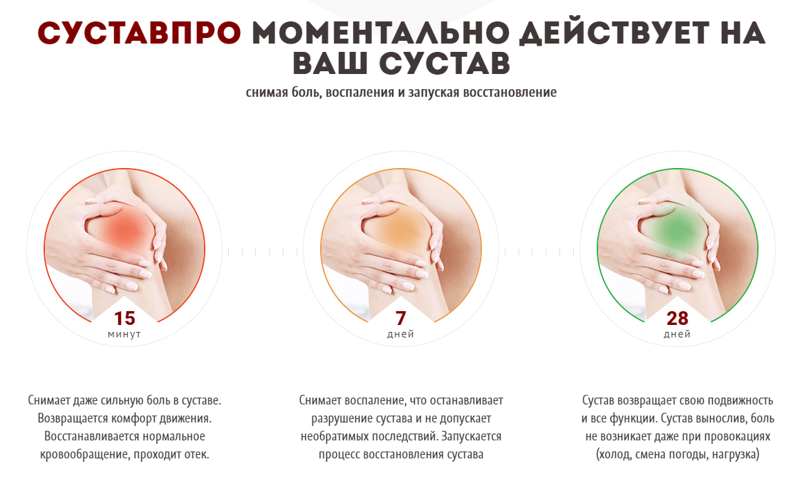 СуставПро – механизм действия СуставПро – механизм действия