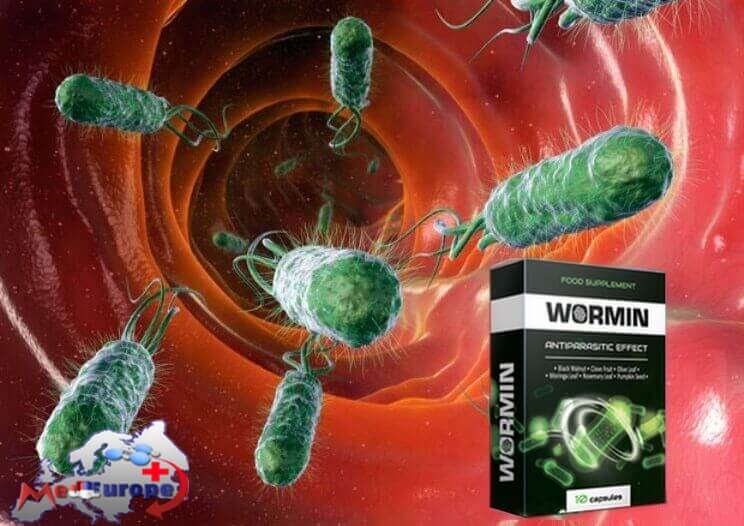 Капсулы Wormin для защиты организма от глистов и паразитов