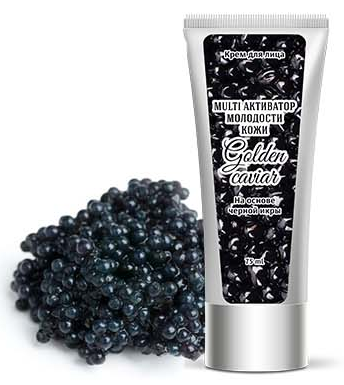 Омолаживающий крем на основе черной икры Golden caviar Голден кавиар