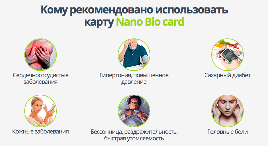 Применение энергетической карты для оздоровления организма Nano Bio card Нано Био кард
